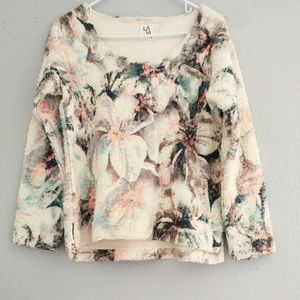 Anthropologie Pullover By Sam &Lavi Floral